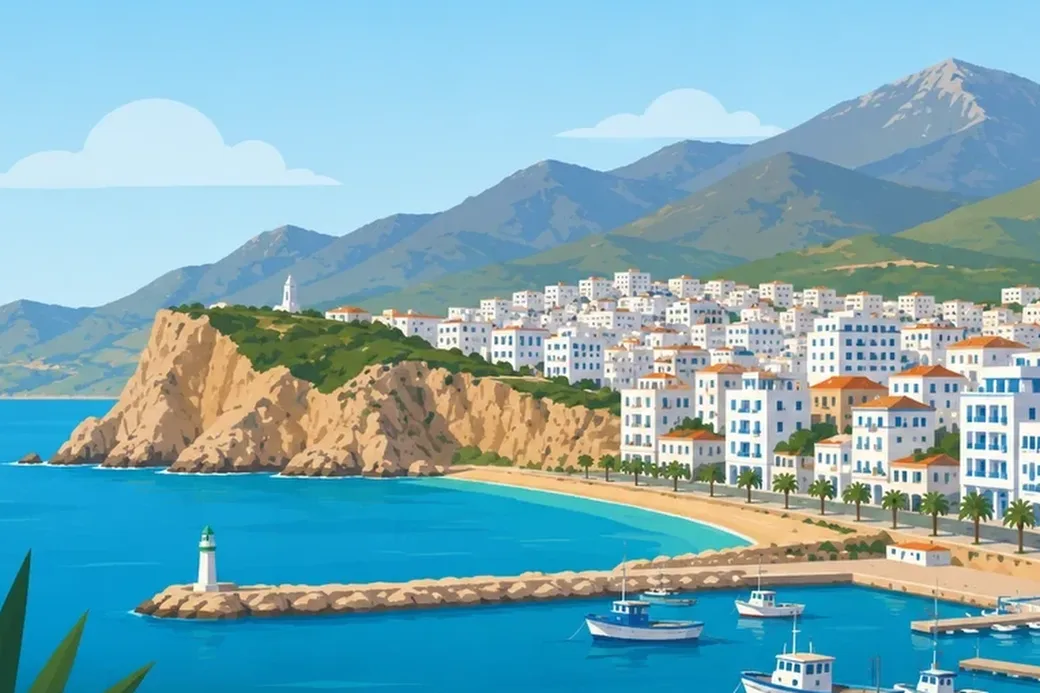 Al Hoceima - la corniche méditerranéenne d'Al Hoceima