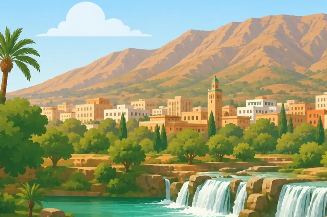 Beni Mellal - l'Atlas et Ain Asserdoun