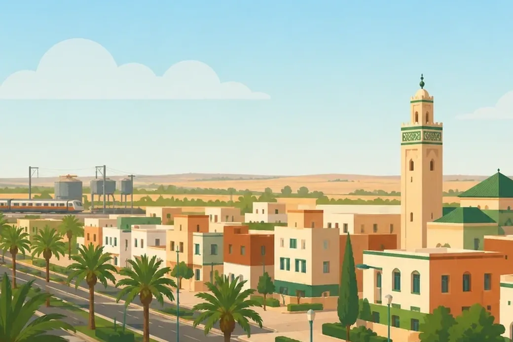 Berrechid - les plaines de la Chaouia près de Casablanca