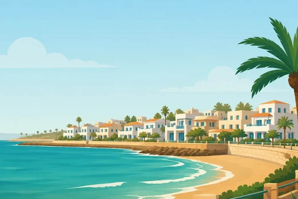 Bouznika - la plage de Bouznika
