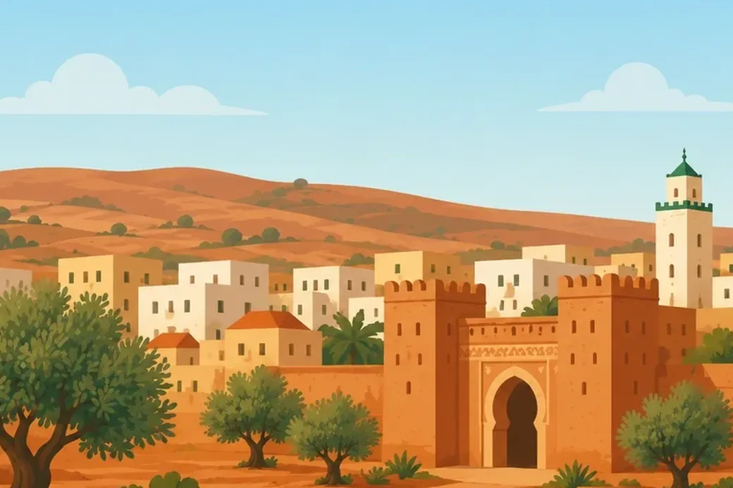 El Kelaa Des Sraghna - un repère urbain de El Kelaa des Sraghna