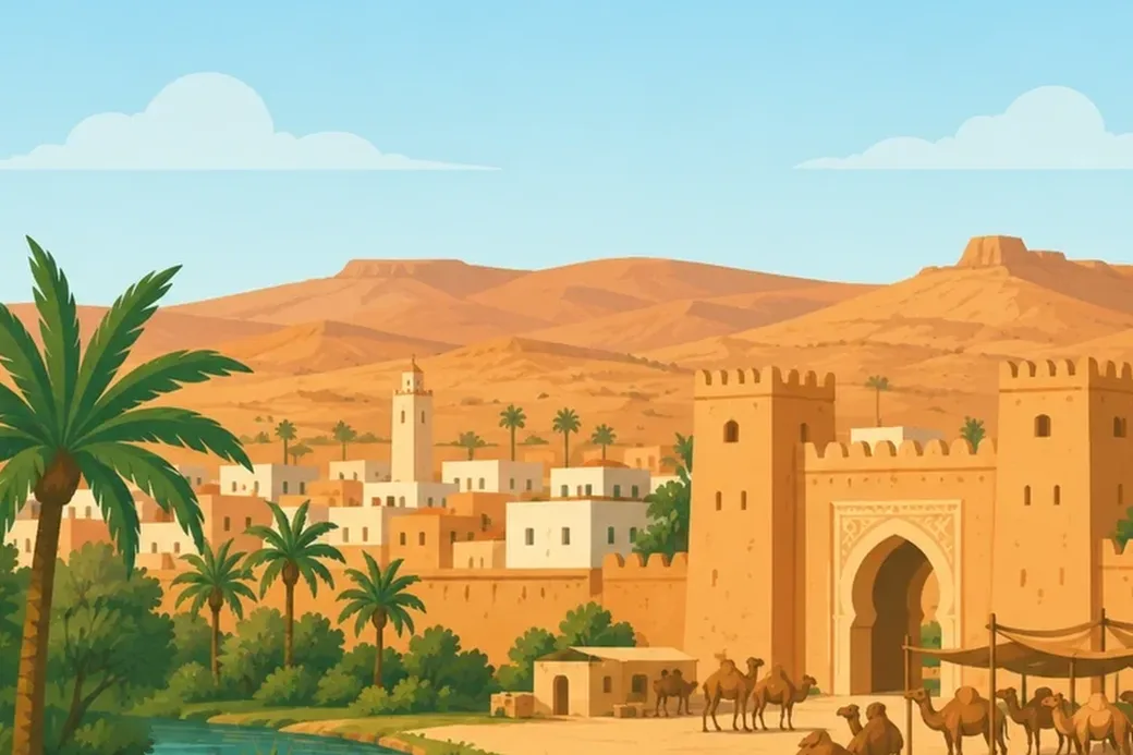 Guelmim - les portes du Sahara à Guelmim