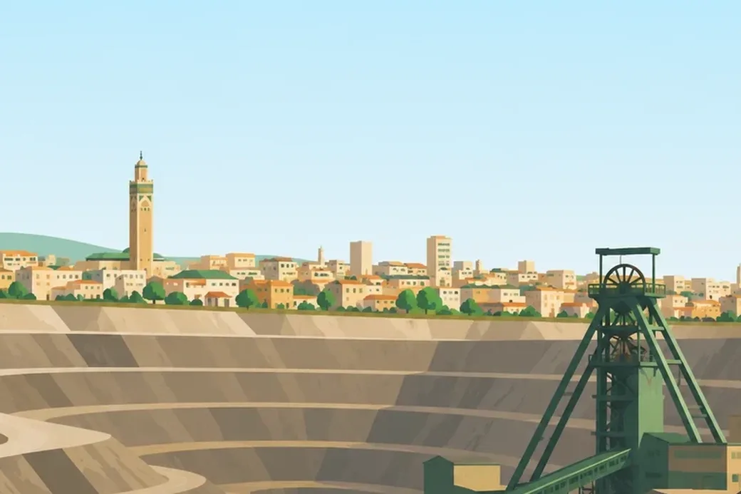 Khouribga - le plateau de Khouribga