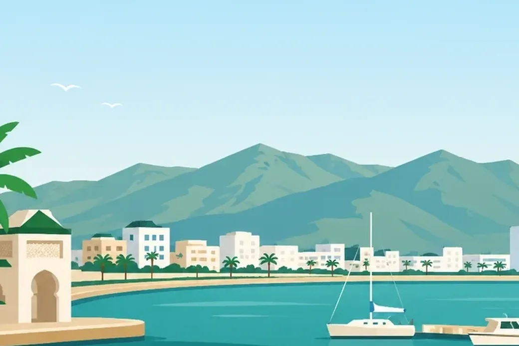 Nador - la lagune de Marchica