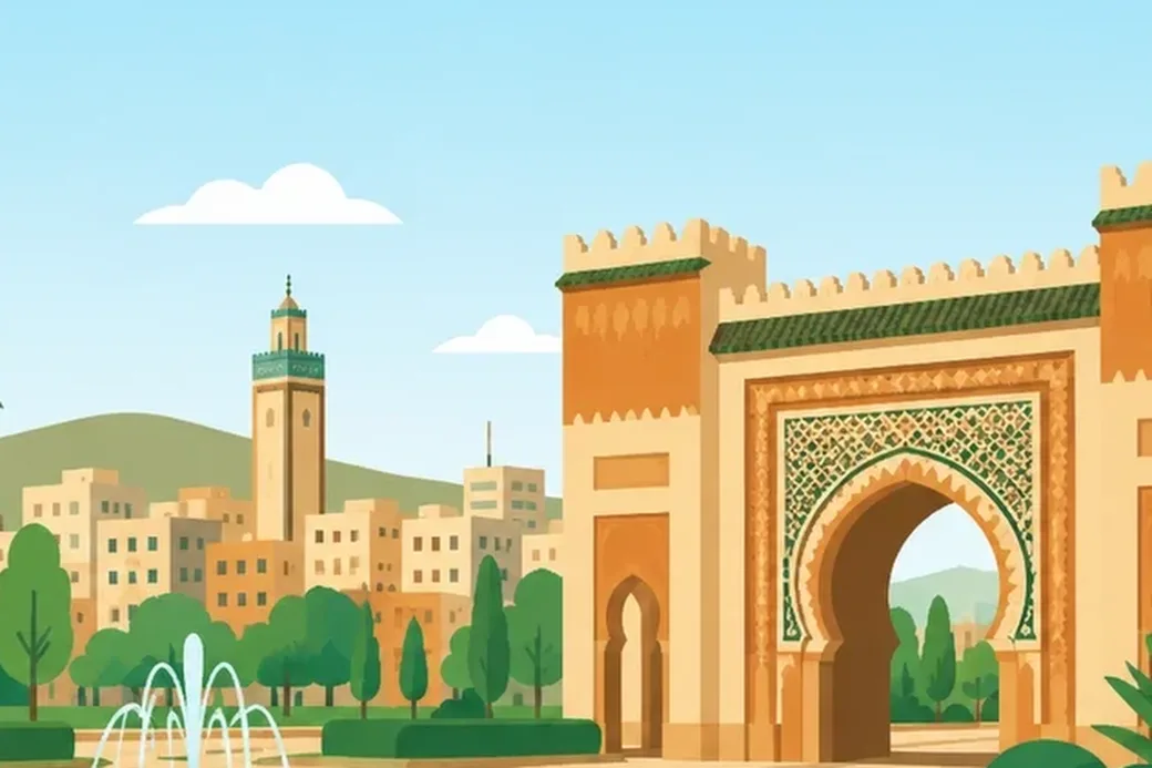 Oujda - les portes de la médina d'Oujda