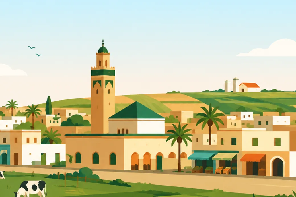 Sidi Bennour - un repère urbain de Sidi Bennour