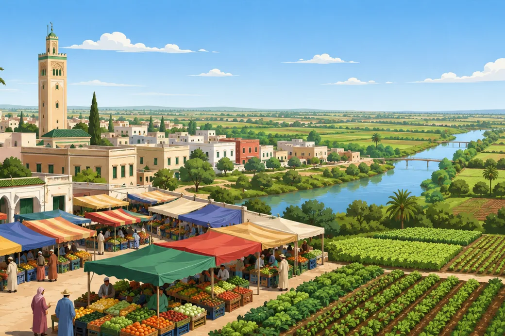 Souk El Arba Du Gharb - un repère urbain de Souk El Arba du Gharb